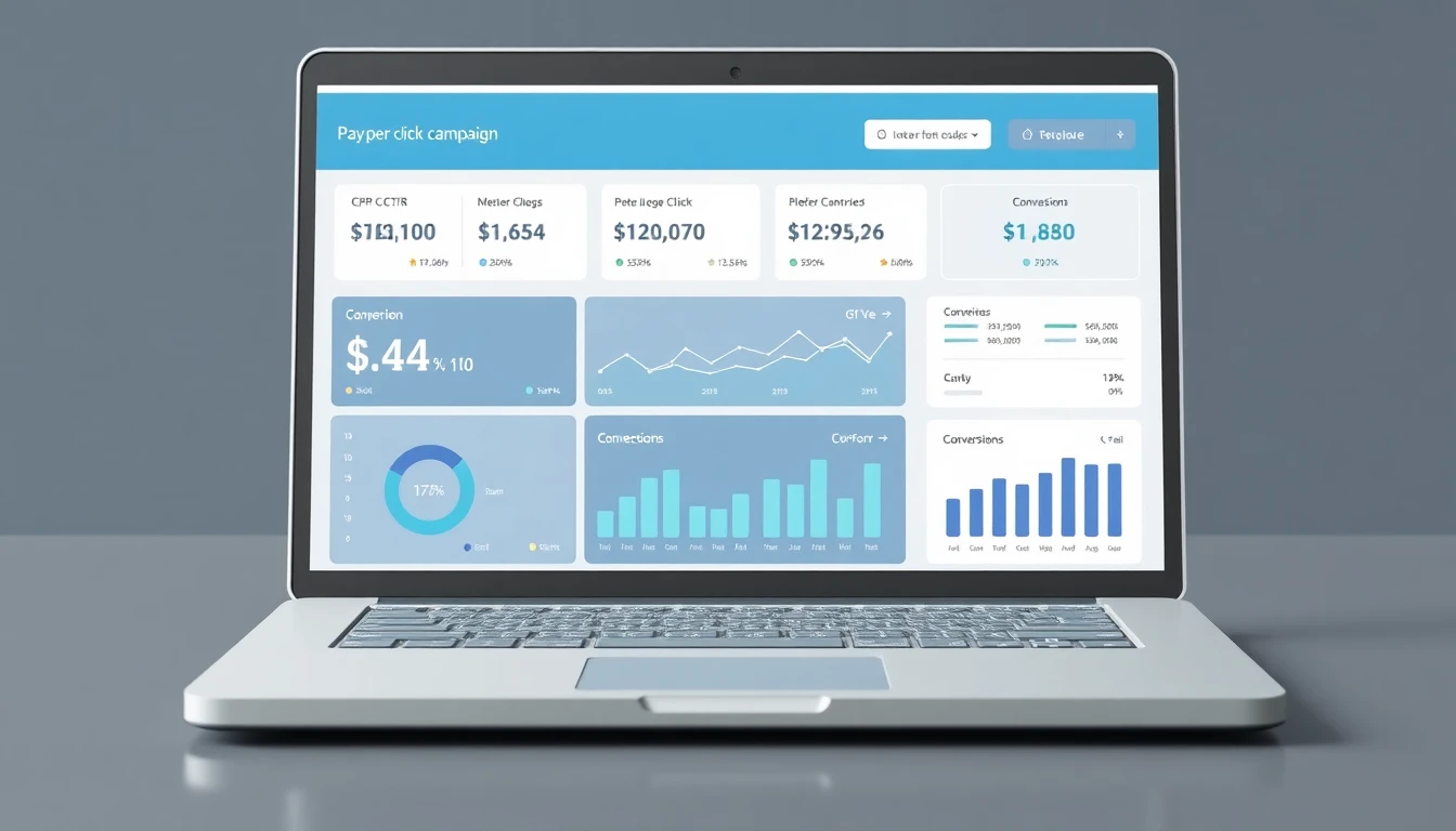 Panel de campañas PPC